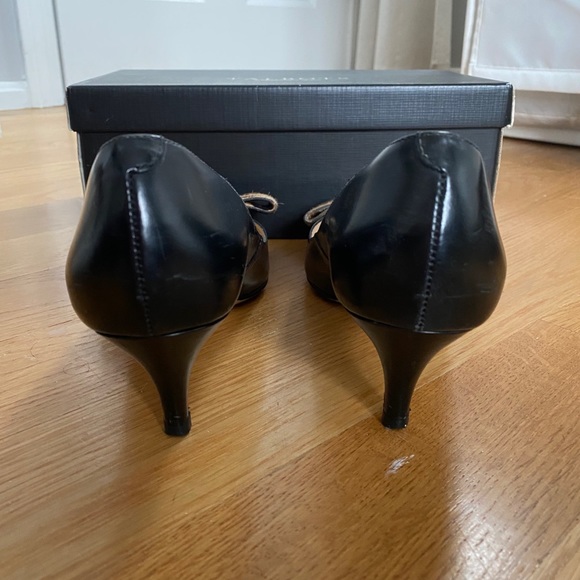Talbots Dahlia Calf Hair Bow Mini Heel - Picture 7 of 10